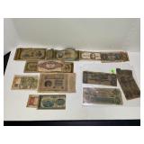 CONFEDERATE $10 & $20 DOLLAR NOTES, LG SELECTION