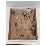 POLISHED MINERAL STONES. AND WRAPPED SILVER