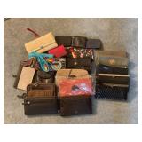HUGE LOT OF RFID SAFE WOMENS WALLETS, PRADA & MORE