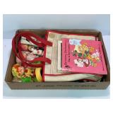 LARGE LOT OF STRAWBERRY SHORTCAKE DOLLS, TOTE