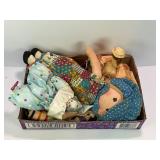 NAN'S & OTHER CORN HUSK DOLLS, HOLLY HOBBIE