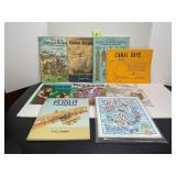 COLORING BOOKS - (FUR TRADE, GREAT EXPLORERS,
