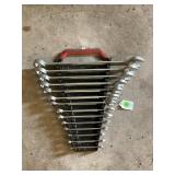 CRAFTSMAN WRENCH SET UP TO 1' WITH HOLDER