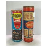 TINKER TOYS IN ORIGINAL TUBES