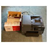 HP OFFICE PRINTER AND LOT OF 3 CANON E40 PRINTER