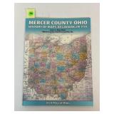 MERCERY COUNTY OHIO HISTORY OF MAPS, BEGINNING IN