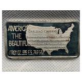 CARLSBAD CAVERNS ONE TROY OUNCE .999 FINE SILVER