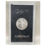1882-CC MORGAN DOLLAR GSA WITH HOLDER & CARD