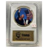 DONALD TRUMP 45TH PRESIDENT OF THE USA MEDALLION