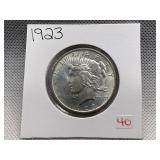 1923 PEACE DOLLAR