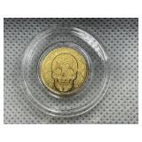 SPECIAL EDITION 1/100TH .9999 GOLD DAY OF THE DEAD