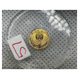 1/200TH .9999 FINE GOLD SCARAB ROUND