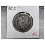 1900 O MORGAN SILVER DOLLAR