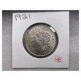 1921 MORGAN SILVER DOLLAR
