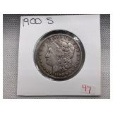 1900 S MORGAN SILVER DOLLAR