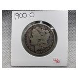 1900 O MORGAN SILVER DOLLAR
