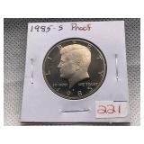 1985-S KENNEDY HALF DOLLAR PROOF