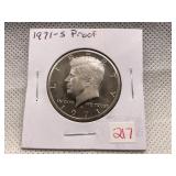 1971-S KENNEDY HALF DOLLAR PROOF