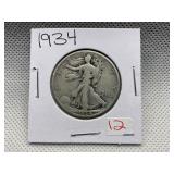 1934 WALKING LIBERTY HALF DOLLAR