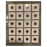(20) 1918-S LINCOLN WHEAT CENTS
