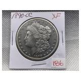 1890-CC MORGAN DOLLAR