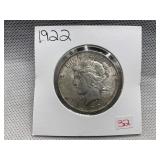 1922 PEACE DOLLAR