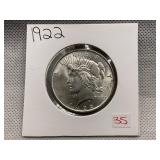 1922 PEACE DOLLAR