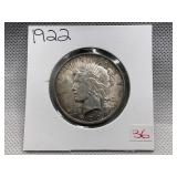 1922 PEACE DOLLAR