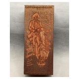 WE THE PEOPLE ONE KILO .999 FINE COPPER BAR USA