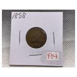 1858 FLYING EAGLE CENT