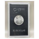 1882 CARSON CITY MORGAN SILVER DOLLAR GSA W/