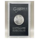 1883 CARSON CITY MORGAN SILVER DOLLAR GSA W/
