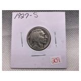 1927-S BUFFALO NICKEL