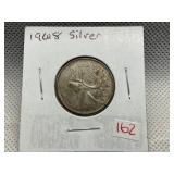 1968 CANADIAN SILVER QUARTER