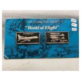 1974 THE HAMILTON MINT WORLD OF FLIGHT LOT OF (2)
