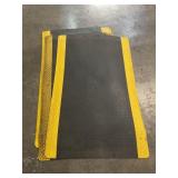 LOT OF FOUR 5' X 3' PADDED SAFETY MATS