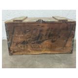 SCHLITZ BEER MILWAUKEE, WI VINTAGE WOOD BEER CRATE