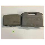 LOT OF 2 DREMELS WITH CARRY CASES