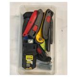 LARGE LOT OF SAFETY KNIVES AND BLADES