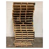 LOT OF TWENTY 48" X 40" WOOD PALLETS