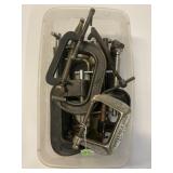 LARGE LOT OF ASSORTED C-CLAMPS