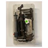 LARGE LOT OF ASSORTED C-CLAMPS