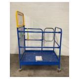 VESTIL ROLL AROUND SAFETY WORK PLATFORM -48' X 36'