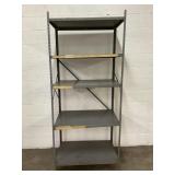 INDUSTRIAL METAL SHELVING - 85' X 36' X 24'