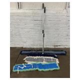 60" & 36" DUST MOPS WITH EXTRA DUST MOPS, HANDLES