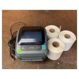 ZEBRA MODEL ZP 505 LABEL PRINTER WITH 3 ROLLS OF