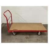 INDUSTRIAL ROLL AROUND CART - 5' X 30' PLATFORM
