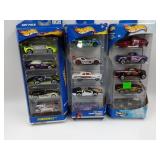 (3)  5 CAR HOT WHEELS GIFT PACKS IN ORIGINAL