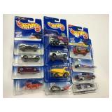 LOT OF 12 HOT WHEELS CARS IN ORIGINAL PACKAGE