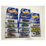 LOT OF 11 HOT WHEELS CARS IN ORIGINAL PACKAGE